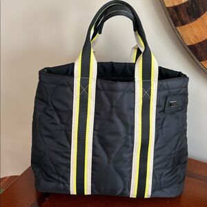 Saint + Sofia Quilted Tote Bag